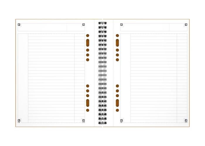 Agenda organizator Oxford International Active Book, DR A5+ 80 file, spira, 90g/mp, Oxford [5]