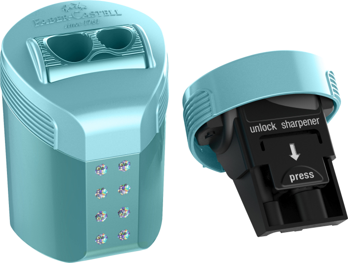 Ascutitoare Dubla Roll On Sparkle Pastel, Faber-Castell [4]