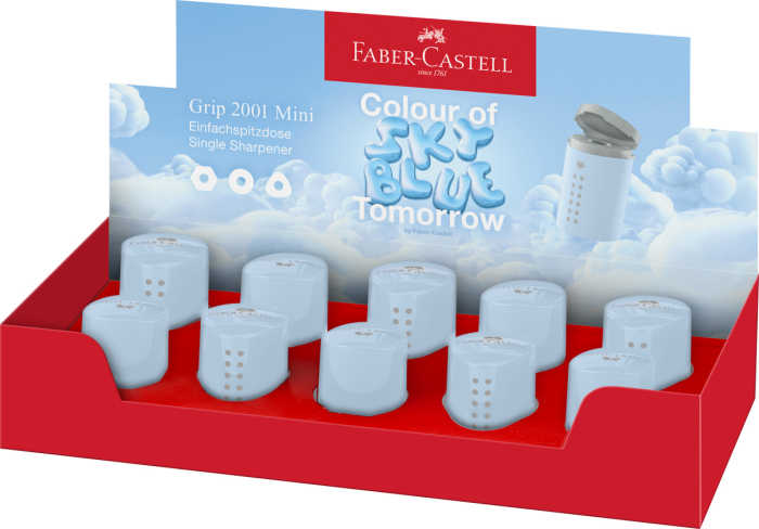 Ascutitoare Grip 2001 Mini Bleu Sky, Faber-Castell [3]