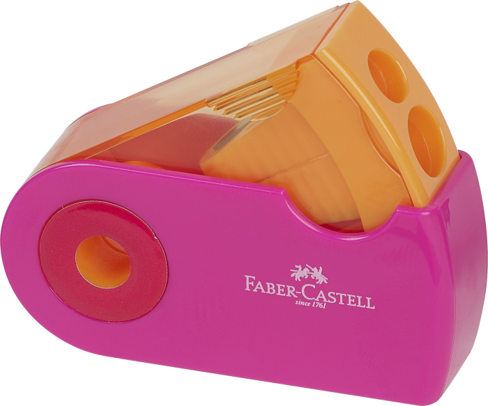 Ascutitoare Plastic Dubla Sleeve Trend 2019, Faber-Castell [3]