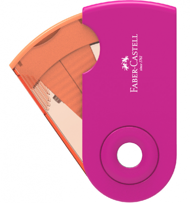 Ascutitoare Plastic Simpla Sleeve-Mini Trend 2019 Faber-Castell [2]