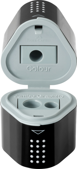 Ascutitoare Tripla Grip 2001 Neagra Faber-Castell, Faber-Castell [2]
