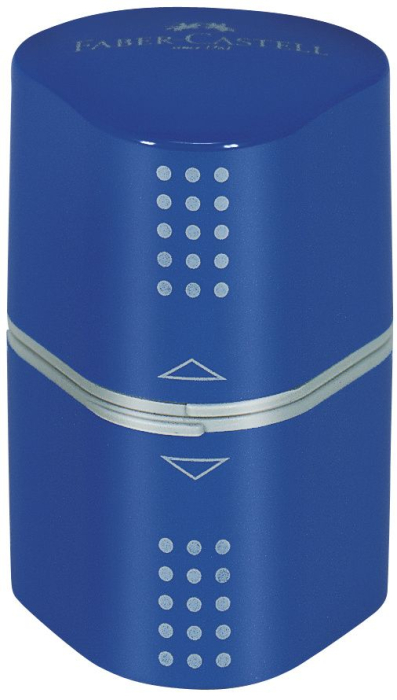 Ascutitoare Tripla Grip 2001 Rosie/Albastra, Faber-Castell [7]