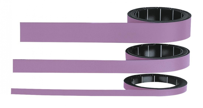 Banda magnetica MAGNETOPLAN lila 1000 x 10 mm [2]