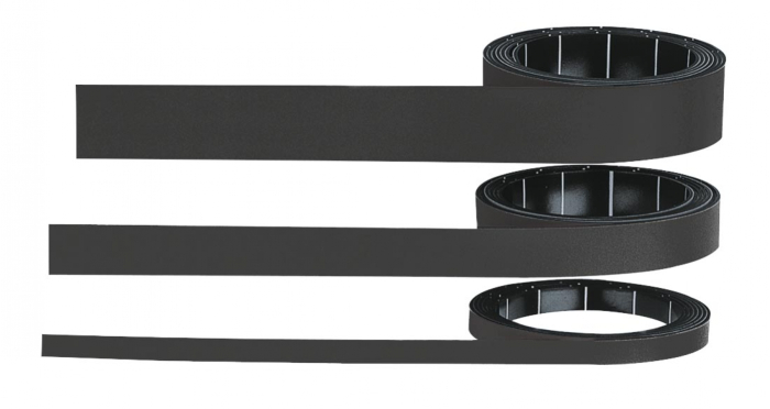 Banda magnetica MAGNETOPLAN negru 1000 x 5 mm [2]