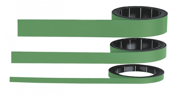 Banda magnetica MAGNETOPLAN verde 1000 x 10 mm [3]