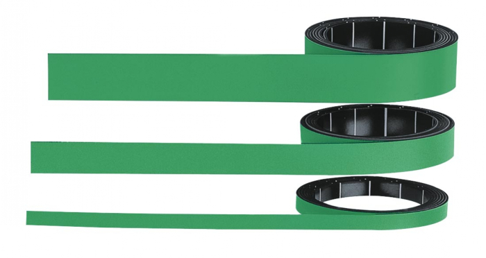 Banda magnetica MAGNETOPLAN verde 1000 x 5 mm [2]