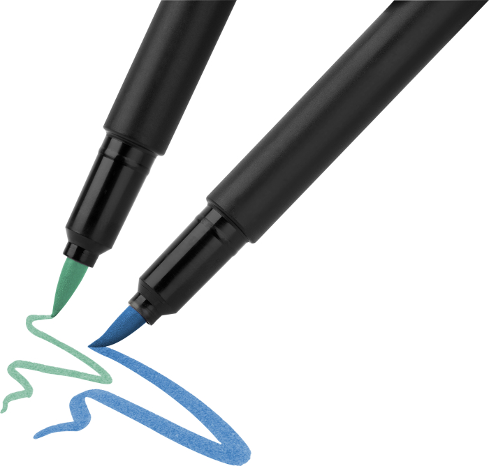 Brush Pens Black Edition Set 10 Culori, Faber-Castell [4]