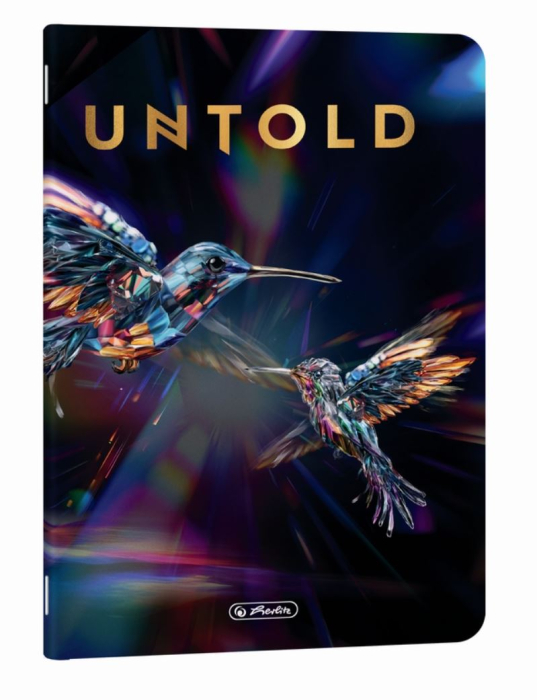 Caiet A4 80F Dictando UNTOLD, Herlitz [1]