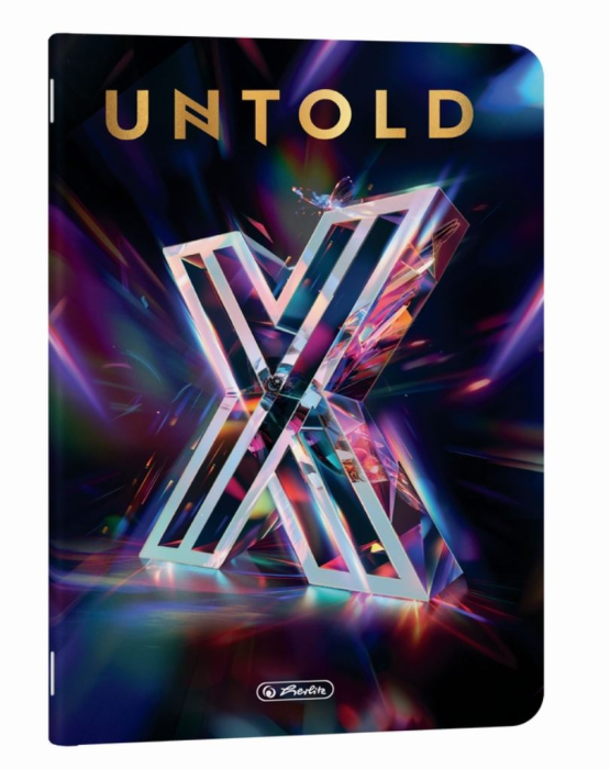 Caiet A4 80F Patratele UNTOLD, Herlitz [2]