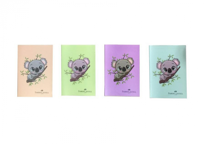 Caiet Capsat A5 80F AR Coperta PP Koala Faber-Castell [3]