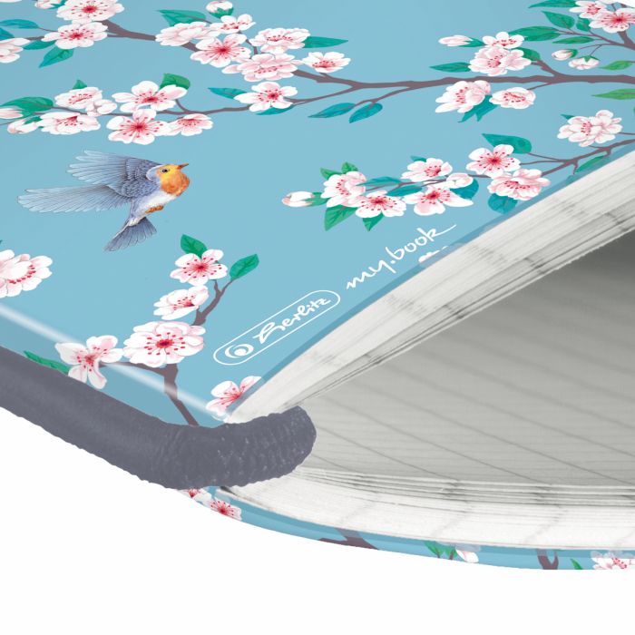 Caiet my.book flex A5, 40 file, dictando, Ladylike Birds, Herlitz [2]