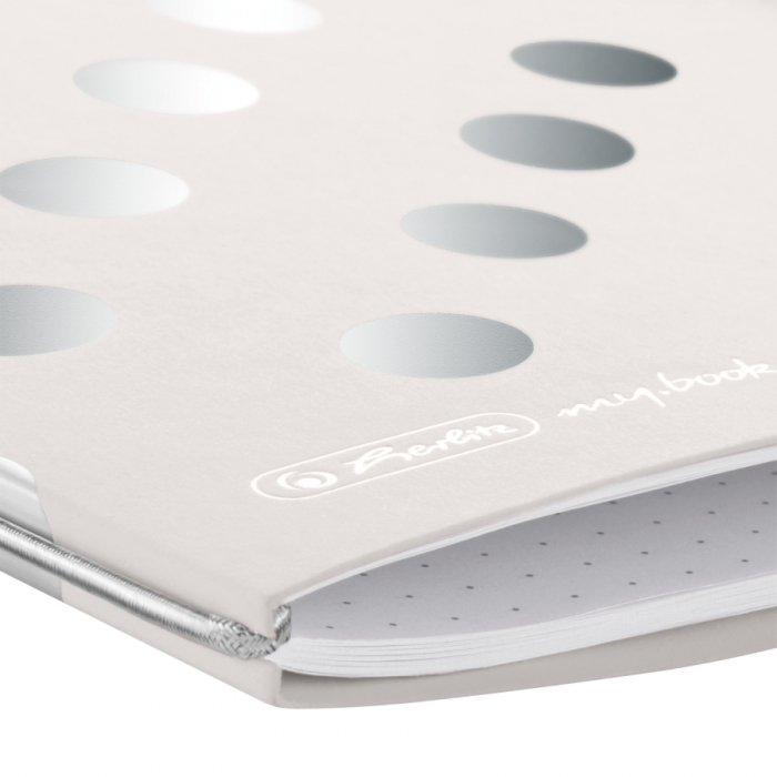 Caiet my.book flex, A5, 40 file, Patratele, motiv Frozen Glam, Herlitz [2]
