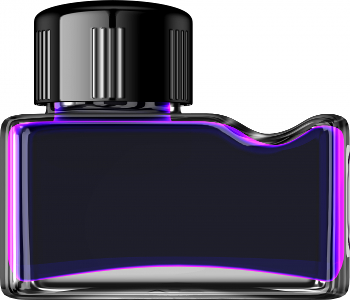 Calimara cerneala cu suport toc Elder Blue Permanent 40 ml StandardGraph [4]