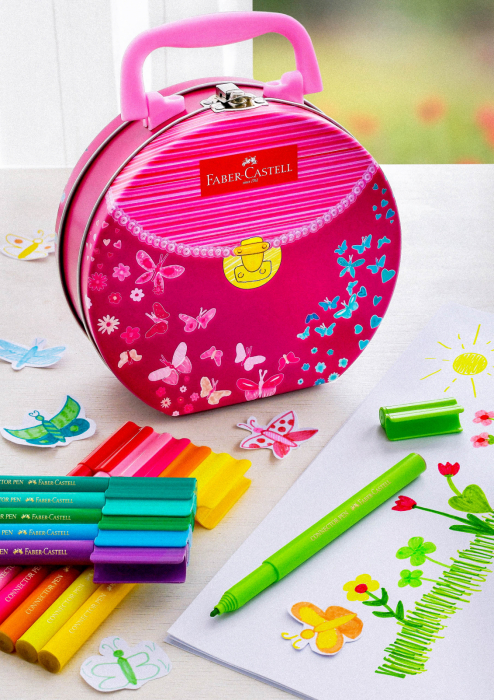 Carioca 33 culori Connector Geanta Faber-Castell [5]