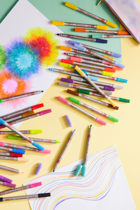Carioca 40 Culori  2 Capete Faber-Castell [3]