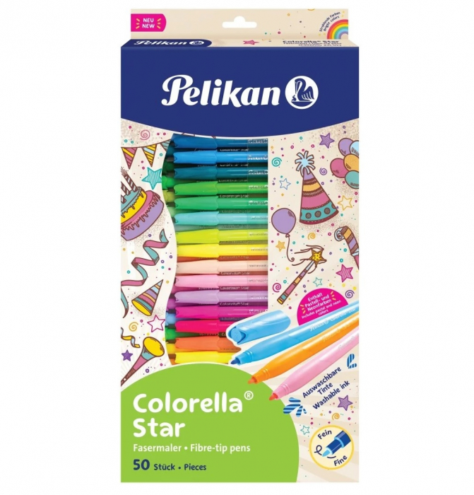 Carioca Colorella Star C302, set 50, Pelikan [1]