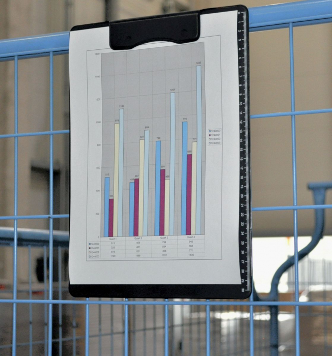 Clipboard Magnetic Negru, MAGNETOPLAN [3]