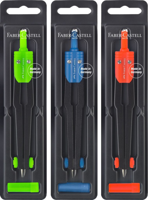 Compas College Mic Diverse Culori, Faber-Castell [4]