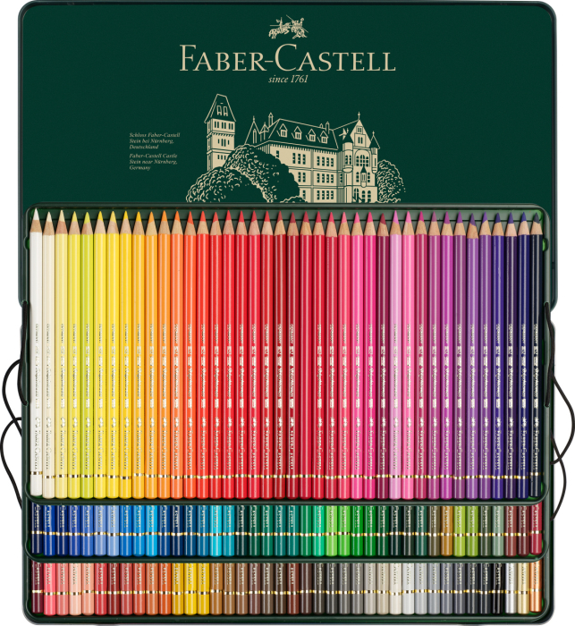 Creioane Colorate 120 Culori Polychromos, Faber-Castell [3]