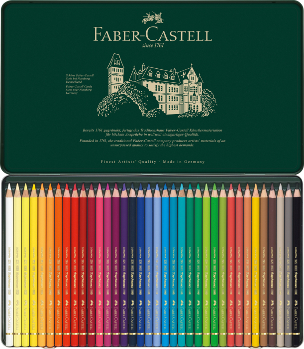 Creioane Colorate 36 Culori Polychromos, Faber-Castell [2]