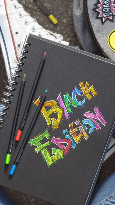 Creioane Colorate 100 Culori BLACK EDITION cutie metal, Faber-Castell [4]