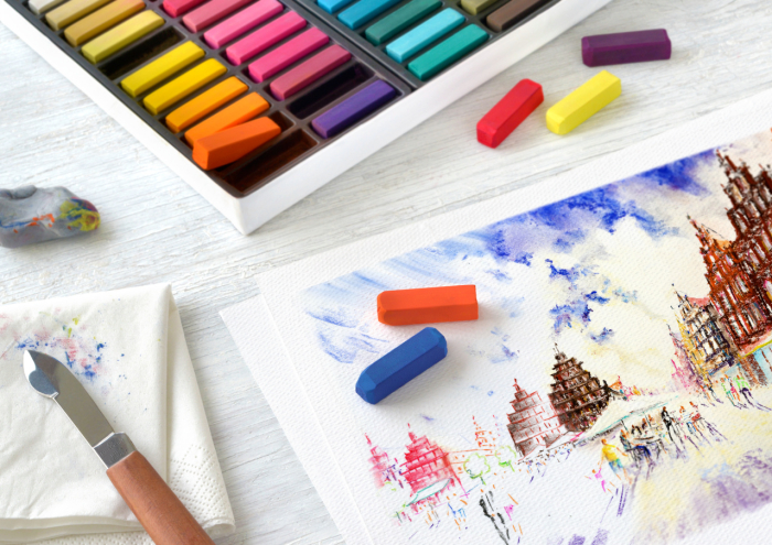 Creioane Pastel Soft Mini 48 Culori, Faber-Castell [3]