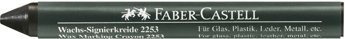 Creion Cerat 2253 Suprafete Lucioase Negru, Faber-Castell [2]