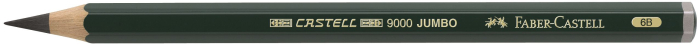 Creion Grafit 6B Castell Jumbo, Faber-Castell [2]