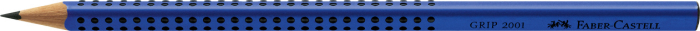 Creion Grafit B Grip 2001 Albastru, Faber-Castell [2]