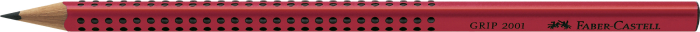 Creion Grafit B Grip 2001 Rosu, Faber-Castell [2]