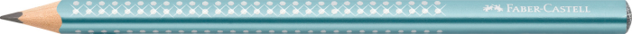 Creion Grafit B Sparkle Jumbo Bleu Ocean 2023, Faber-Castell [2]