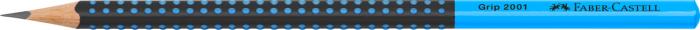 Creion Grafit Hb Grip 2001 Two Tone Negru-Bleu 2022, Faber-Castell [3]