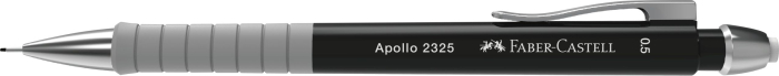 Creion Mecanic 0.5mm Negru Apollo, Faber-Castell [2]