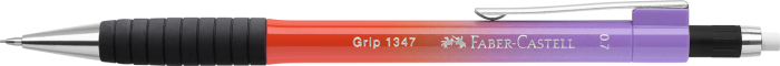 Creion Mecanic 0.7 mm Violet-Portocaliu Grip 1347 Flow, Faber-Castell [2]