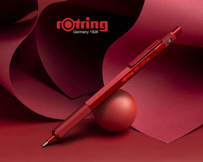 Creion Mecanic 0.7 Red  Rotring 600 [6]