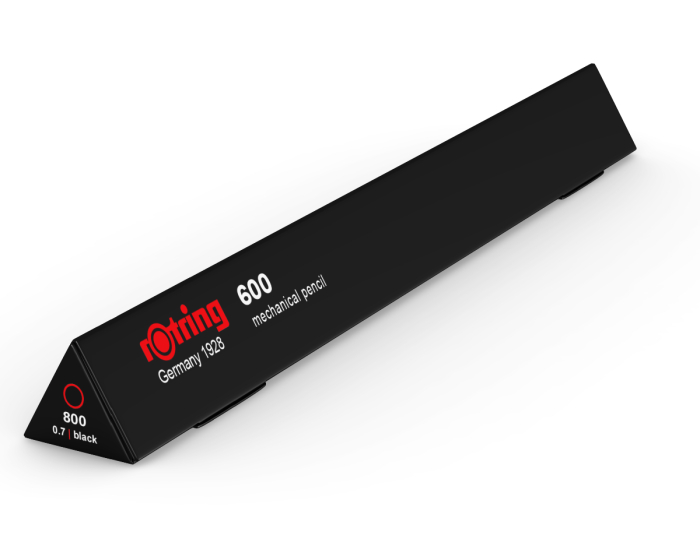 Creion Mecanic 0.7 Seria 800 Black, Rotring [2]
