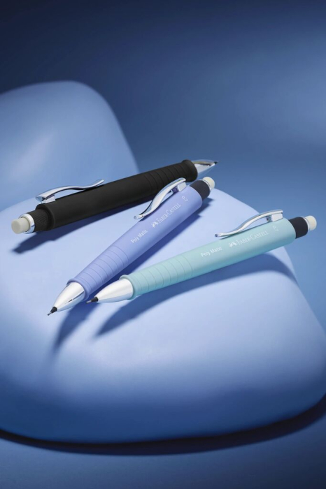 Creion Mecanic 0.7mm Poly Matic Lila Iris 2025, Faber-Castell [3]