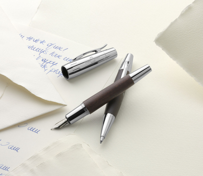 Creion Mecanic 1.4 mm E-Motion Pearwood/Maro Inchis, Faber-Castell [3]