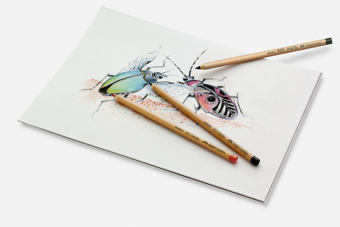 Creion Pastel Pitt Gri Rece Iv, Faber-Castell [3]
