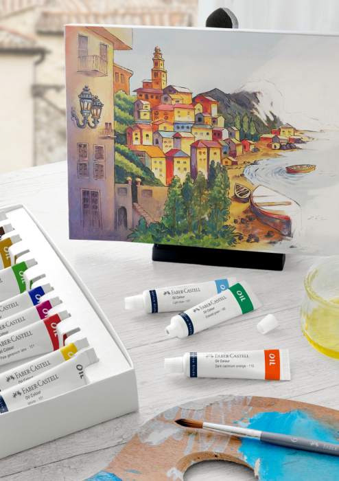 Culori Uleiuri 12 Culori 9 ml, Faber-Castell [2]