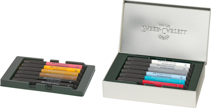 Cutie 12 Culori Pitt Artist Pen Cities London, Faber-Castell [3]