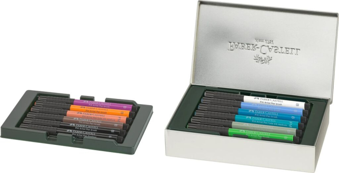 Cutie 12 Culori Pitt Artist Pen Cities New York, Faber-Castell [5]