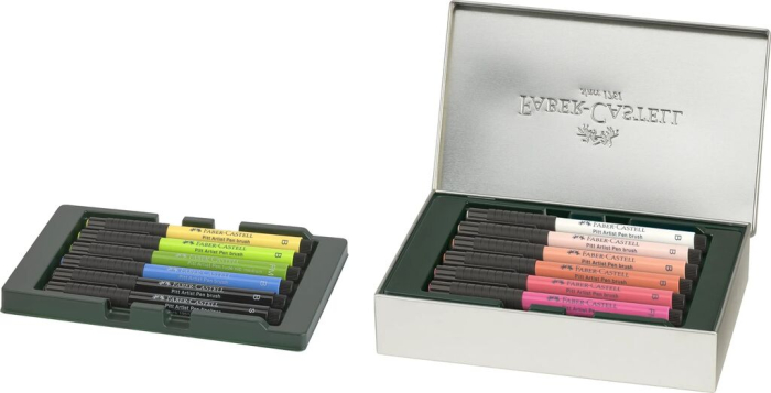 Cutie 12 Culori Pitt Artist Pen Cities Paris, Faber-Castell [5]