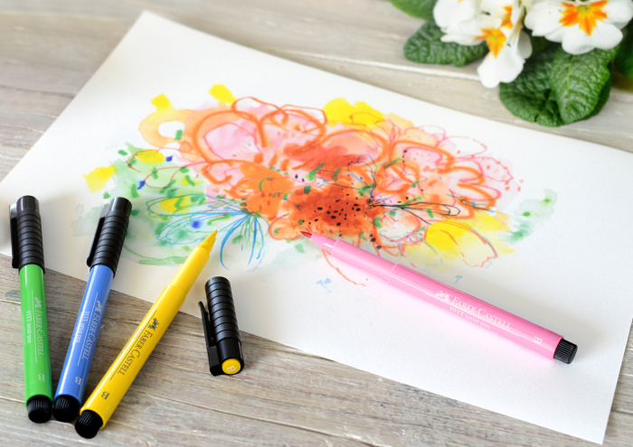 Cutie 12 Culori Pitt Artist Pen Nuante Basic, Faber-Castell [4]