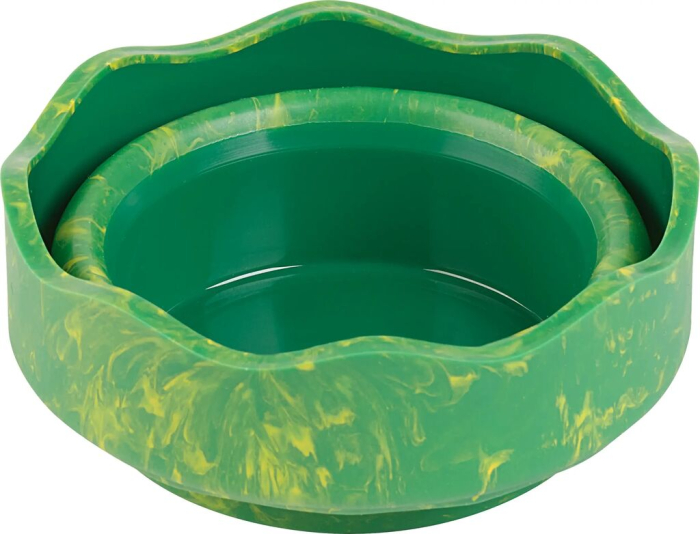 Cutie Apa Click&Go Dinozauri Verde Marmorat, Faber-Castell [4]