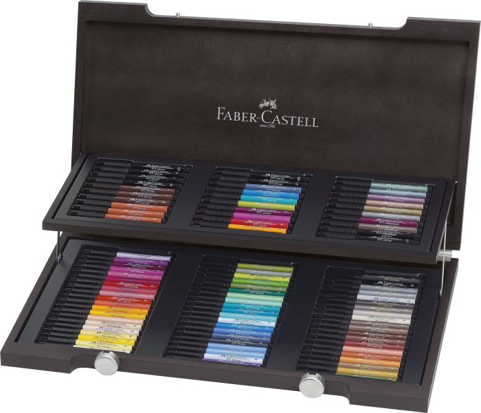 Cutie Lemn 90 Bucati Pitt Artist Pen, Faber-Castell [2]