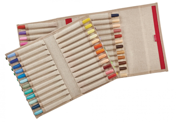 ETUI Sensebag pentru 72 instrumente de scris crem [4]