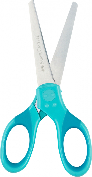 Foarfeca Scolara cu Protectie Grip, Faber-Castell (3 culori) [3]
