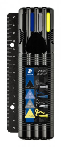 Instrumente Triplus Cu Rigla Atasata 4/SET Staedtler [2]